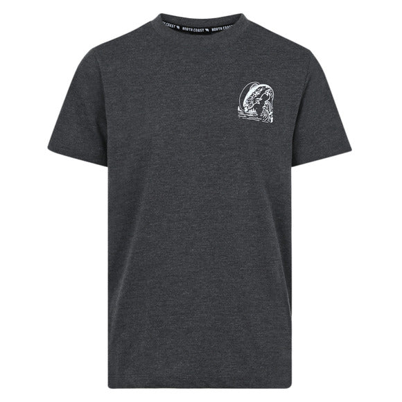 North Coast- Boys T-Shirt Charcoal Stone
