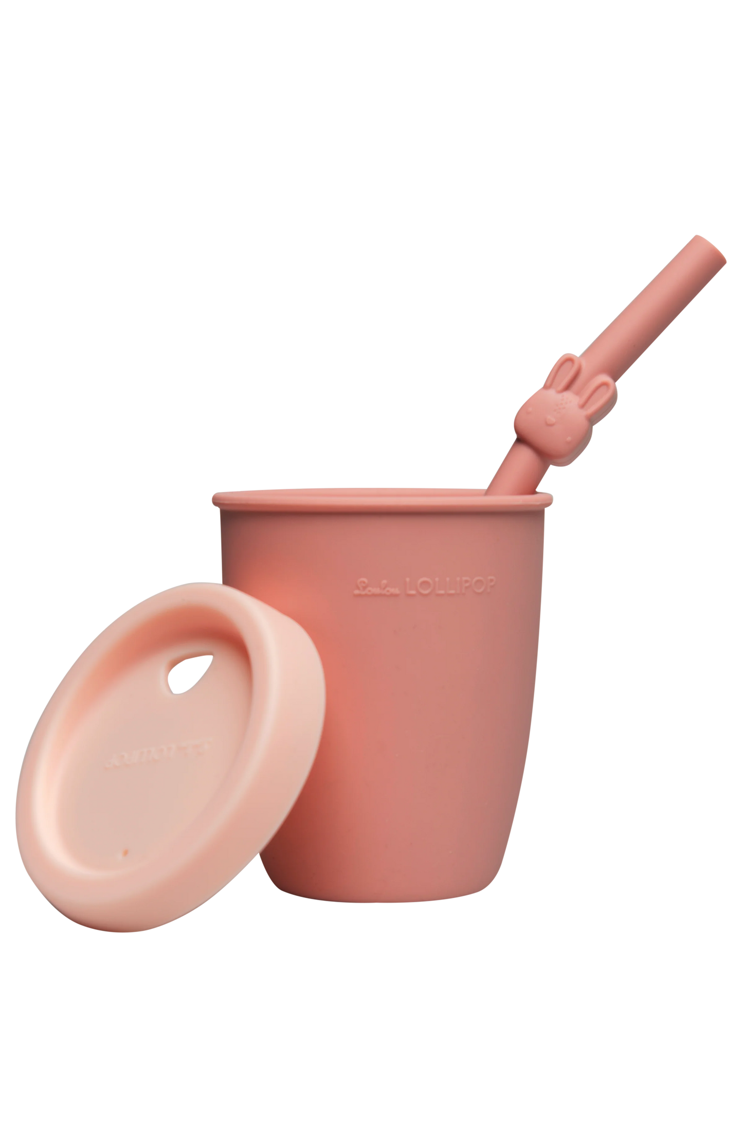 Silicone Cup with Straw