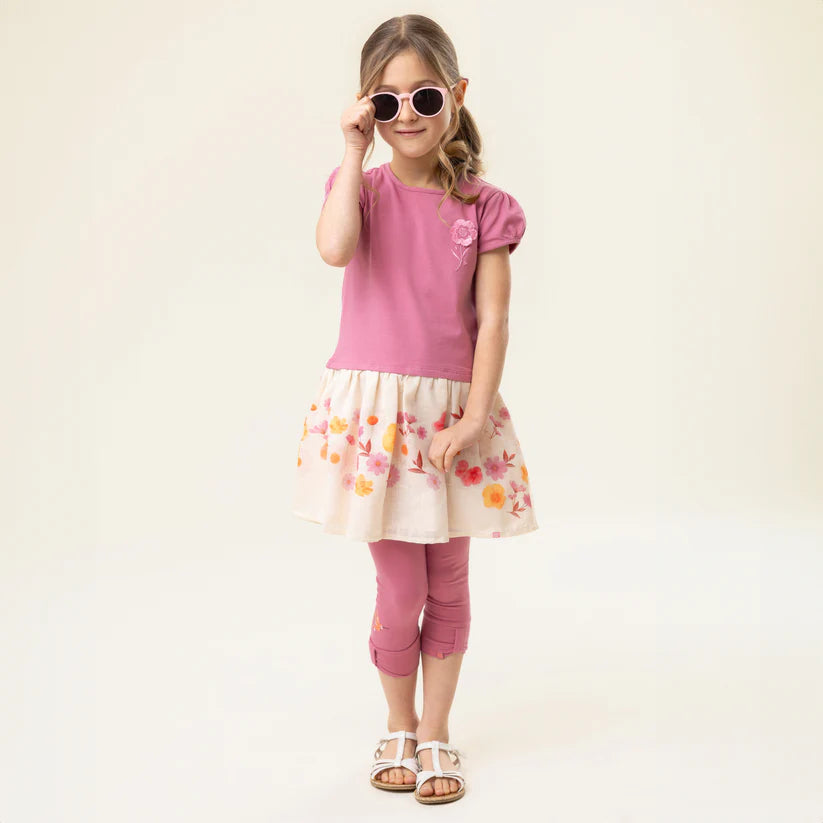 Nano-Girls Flowered Dress