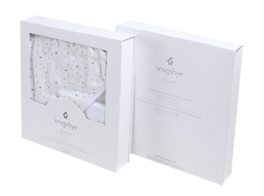 DREAM TOWEL AND WASH CLOTH BLUE, PACKAGED IN BOX-SNUGABYE