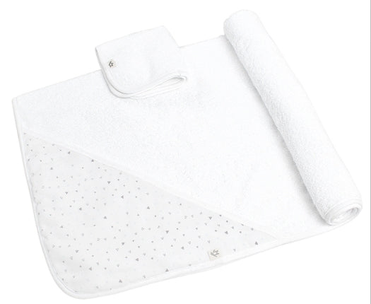 DREAM TOWEL AND WASH CLOTH PINK, PACKAGED IN BOX-SNUGABYE