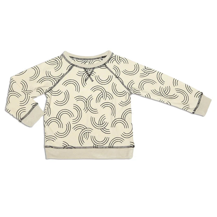 Bamboo Fleece Sweatshirt (Rainbow Toss)