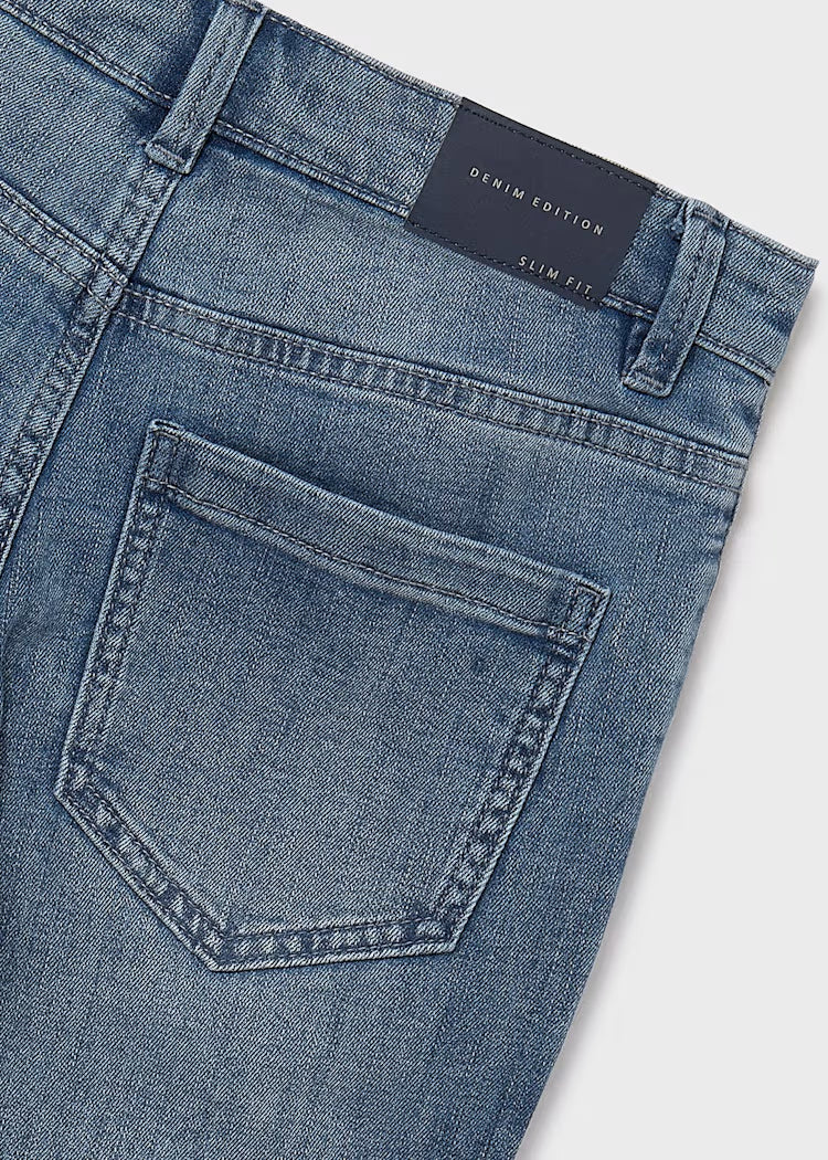 Mayoral-Boy Basic Fitted Jeans