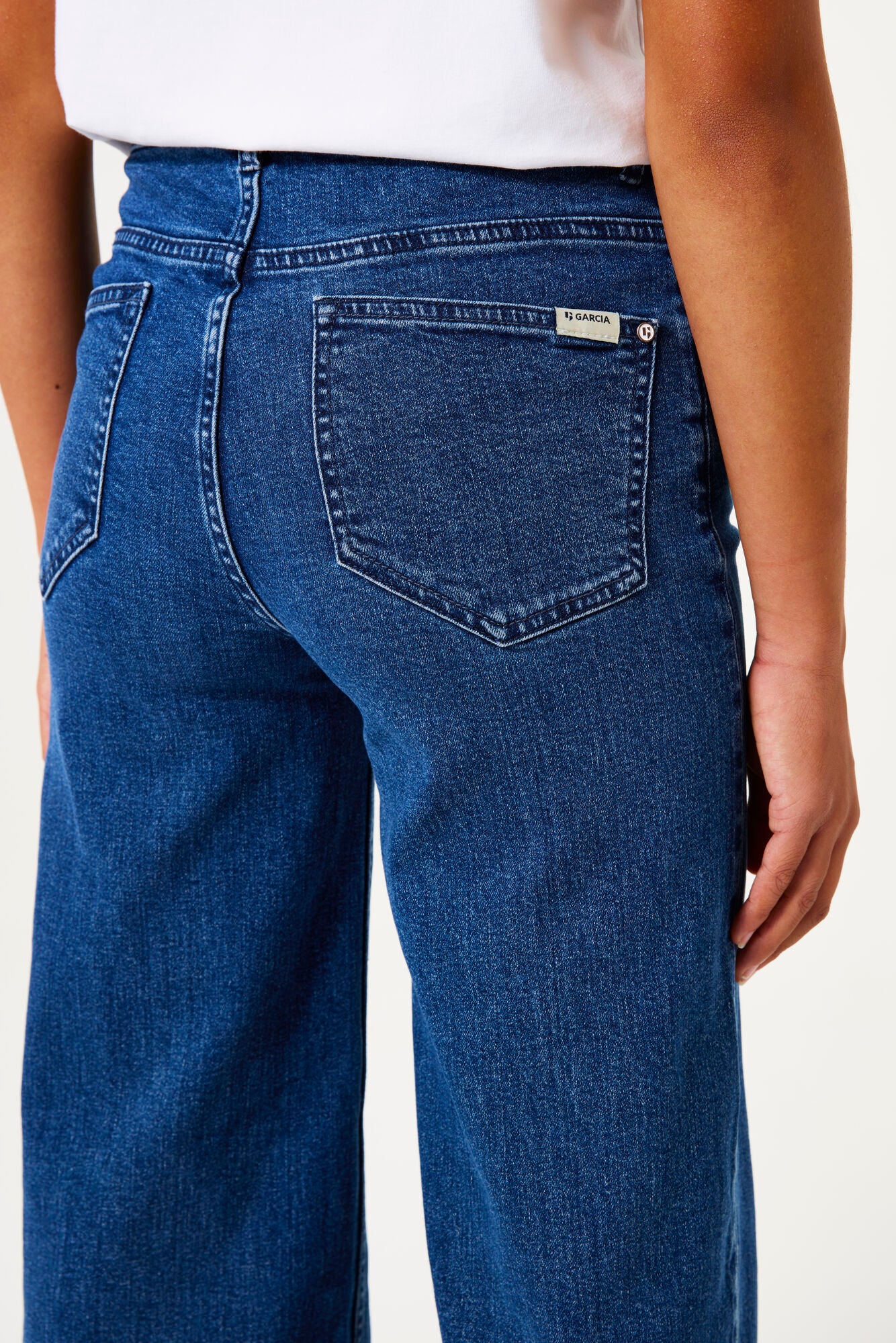 GARCIA-Annemay 551 Wide Jeans - Dark Used