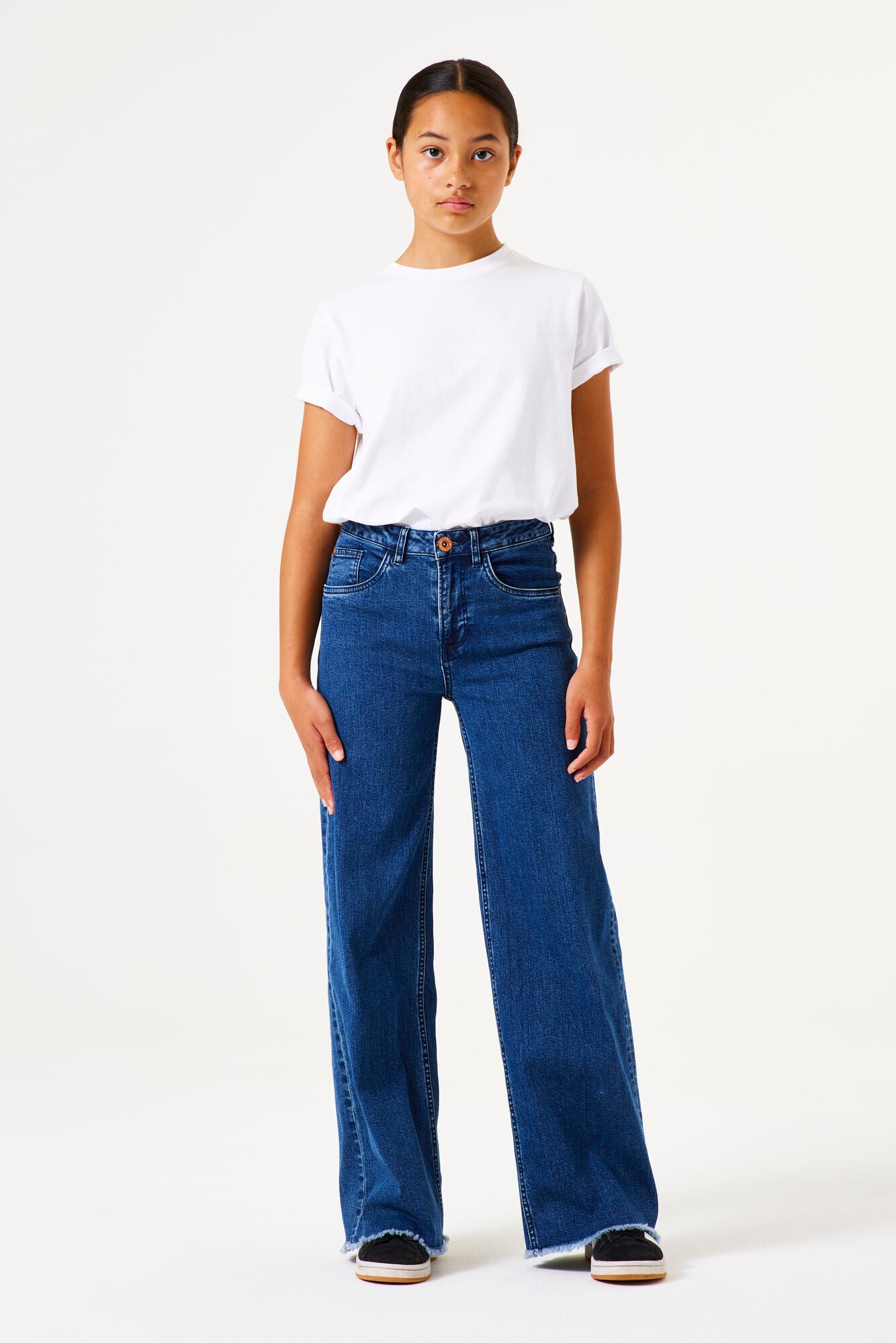 GARCIA-Annemay 551 Wide Jeans - Dark Used