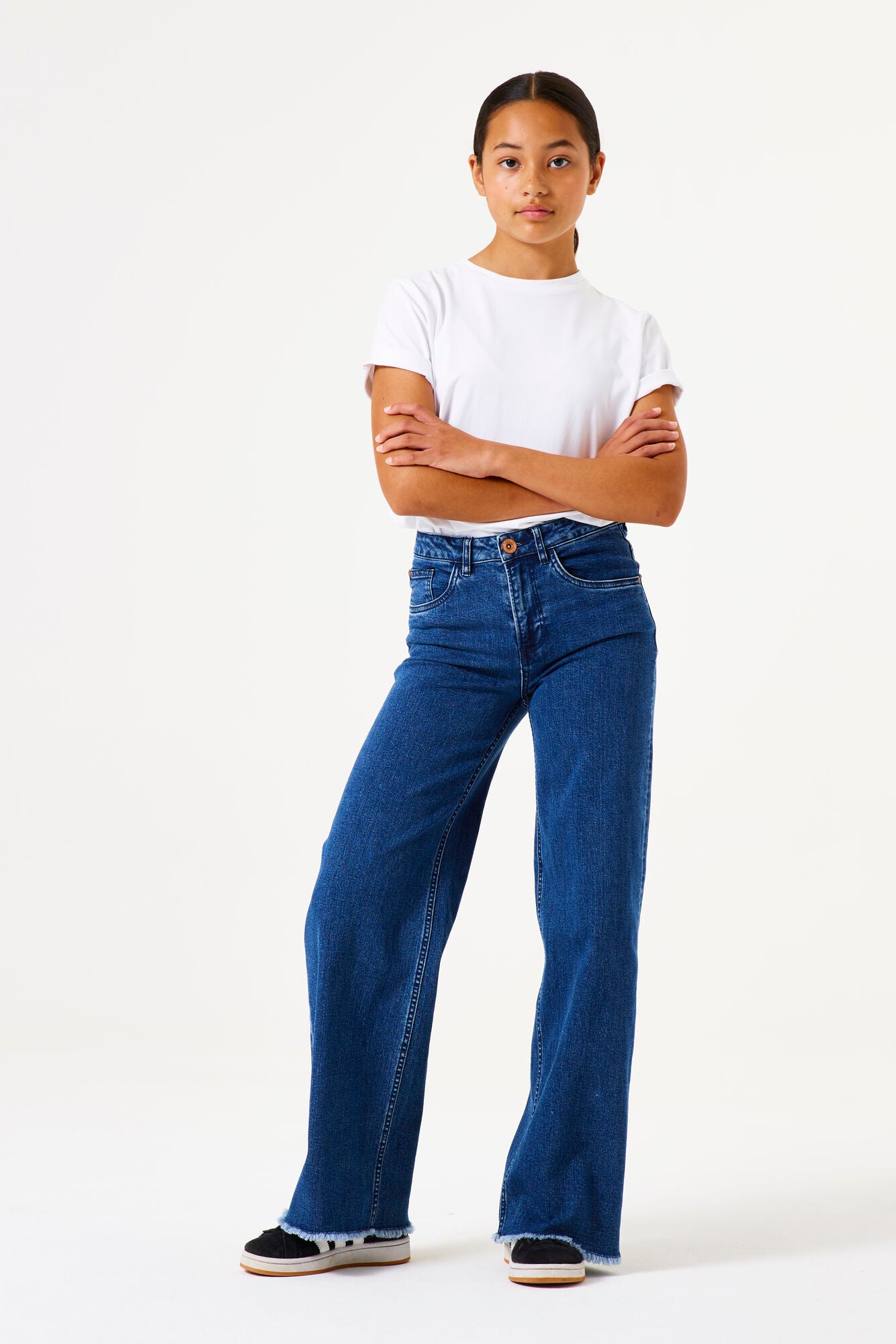 GARCIA-Annemay 551 Wide Jeans - Dark Used