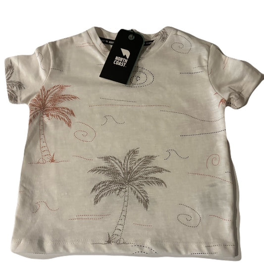 North Coast- Baby Boy T-Shirt Spiral Palm