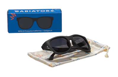 Babiator Sunglasses (Includes Microfiber Printed Bag) Jet Black