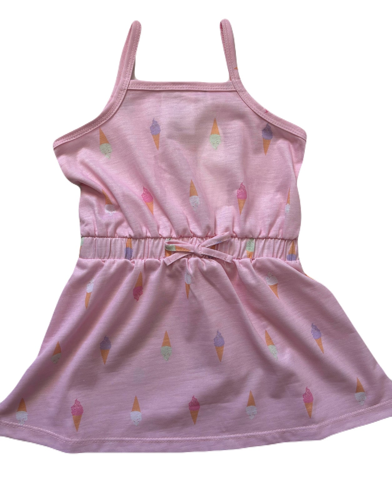 Swim Set-Girl/Cover Up Dress-Pinky Cloud Ice Cream