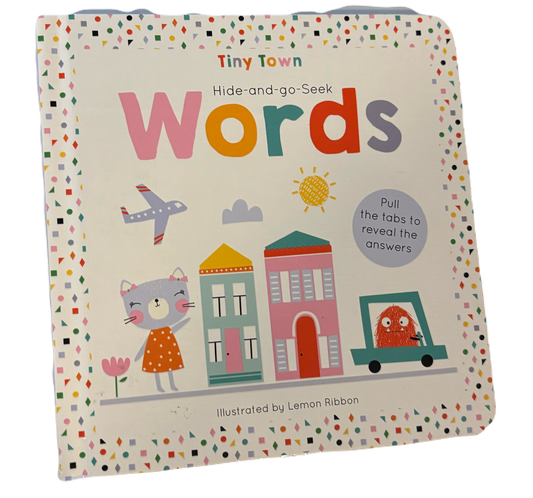 Hide & Go Seek Words-Book