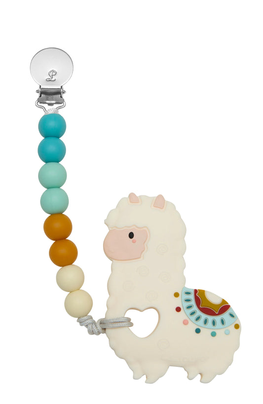 Silicone Pacifier Clip Teether Set
