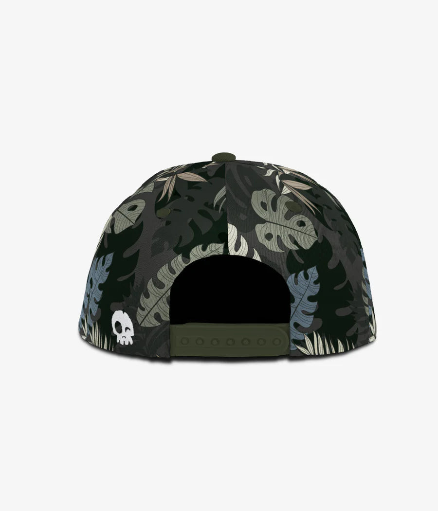 Headster- Leaf-Up Snapback - Charcoal