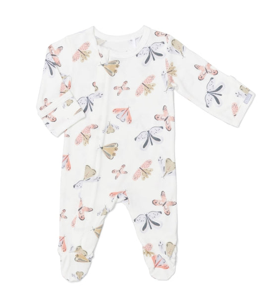 Coccoli Girl Newborn Sleeper (Butterflies)
