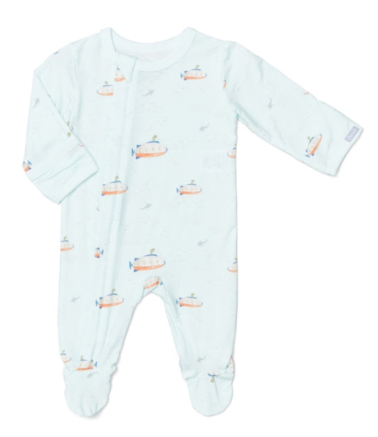 Coccoli Boy Newborn Sleeper (Submarine)