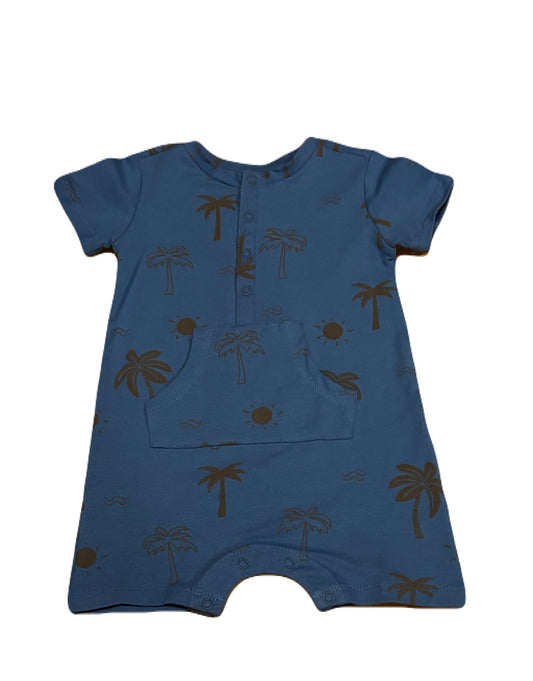 North Coast- Baby Boy Romper Pacific Coast Palms