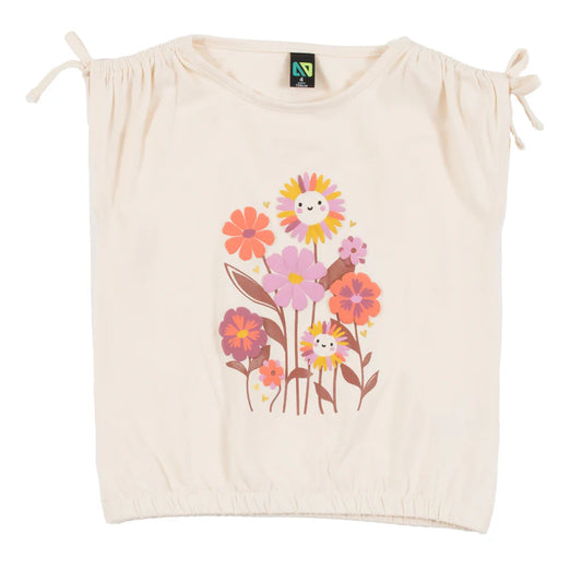 Nano-Girls-Ivory-Colored T-shirt
