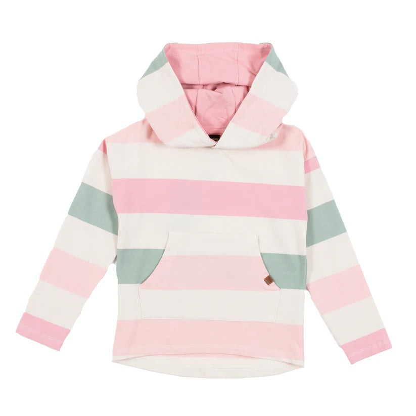 Nano-Girls Striped Jersey Hoodie
