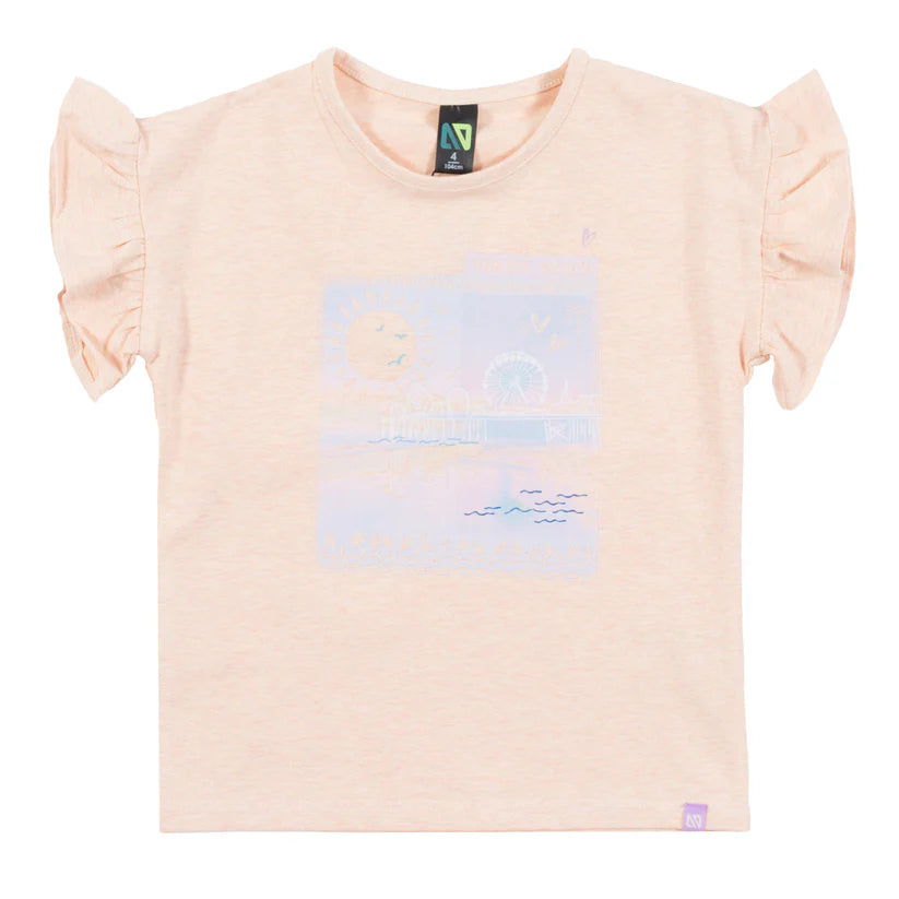Nano-Girls Heather Coral T-Shirt