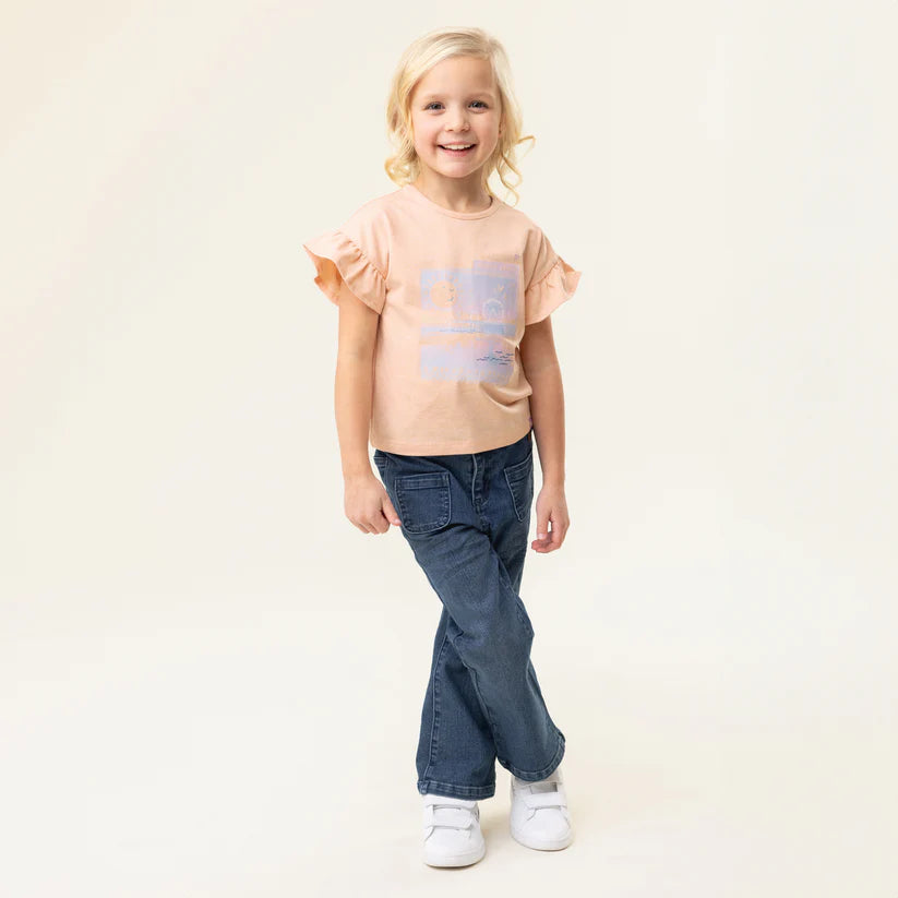 Nano-Girls Heather Coral T-Shirt