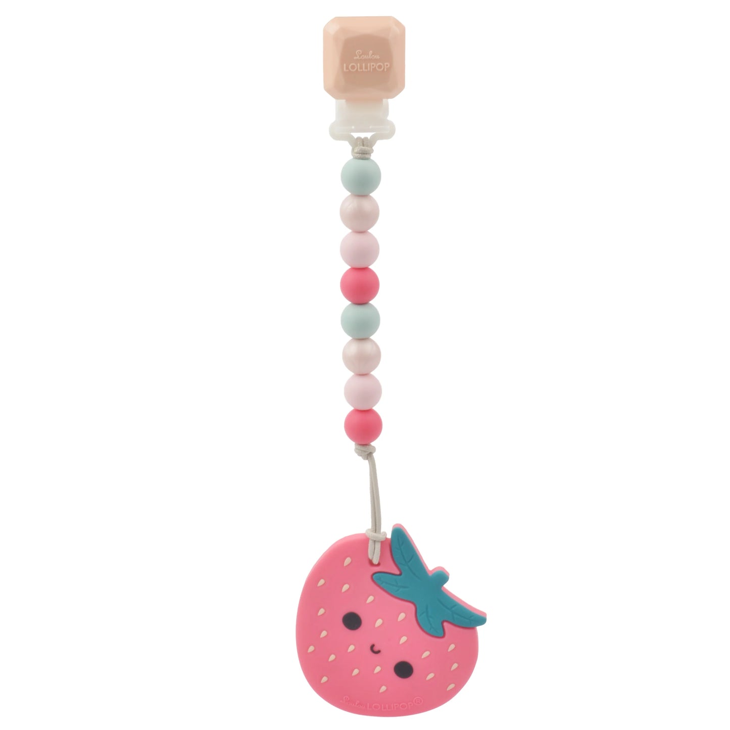 Silicone Pacifier Clip Teether Set