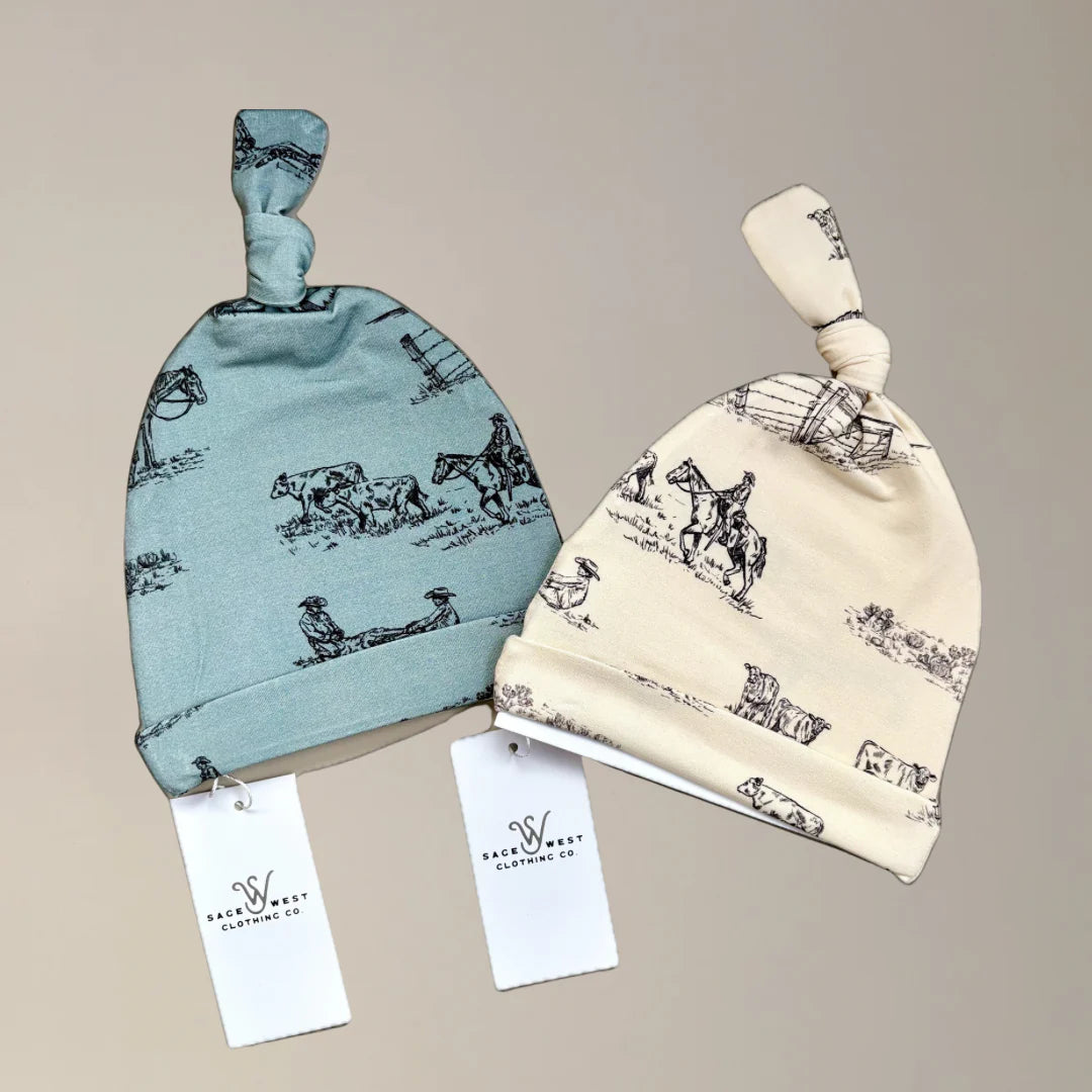 Prairie Cowboy Infant Hat
