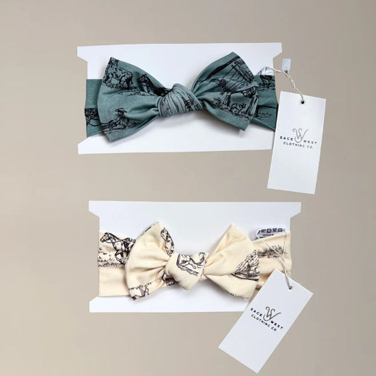 Prairie Cowboy Infant Headband