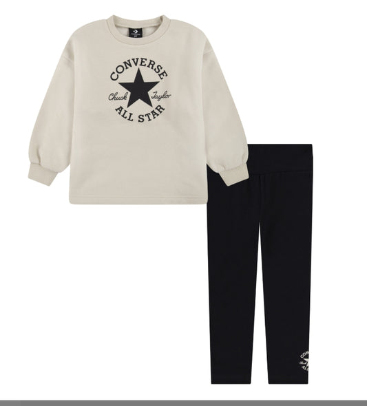 Converse Crewneck and Legging Set