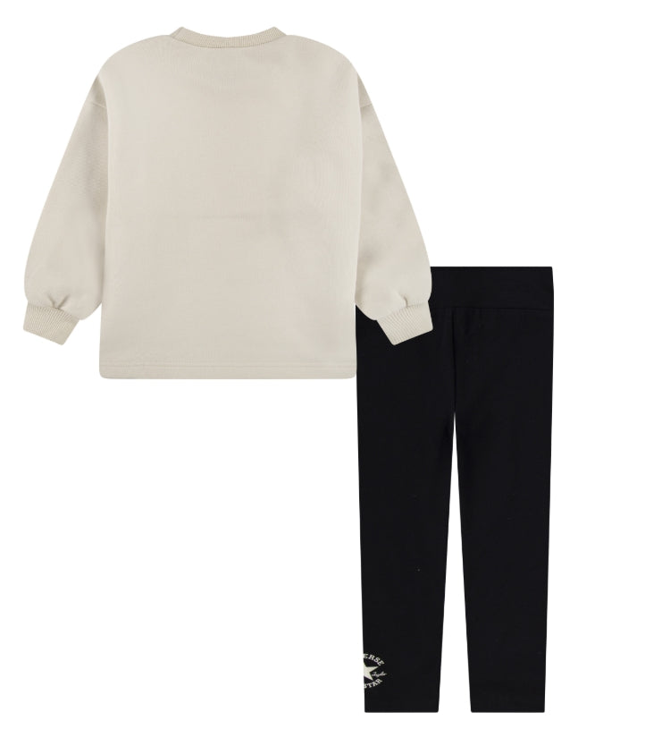 Converse Crewneck and Legging Set