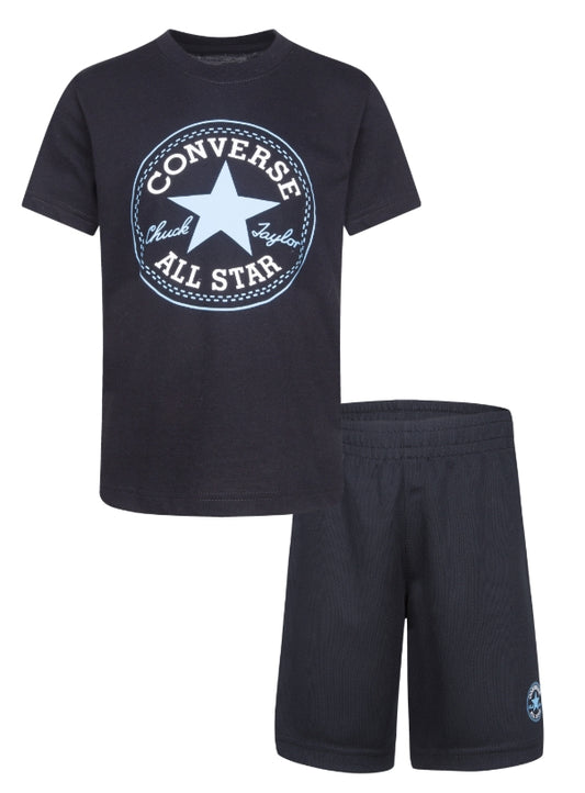 Converse Short Sleeve T-Shirt and Shorts Set