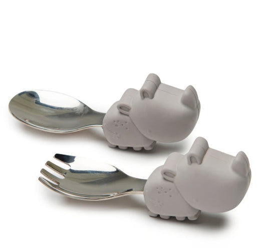 Silicone Learning Utensils Set
