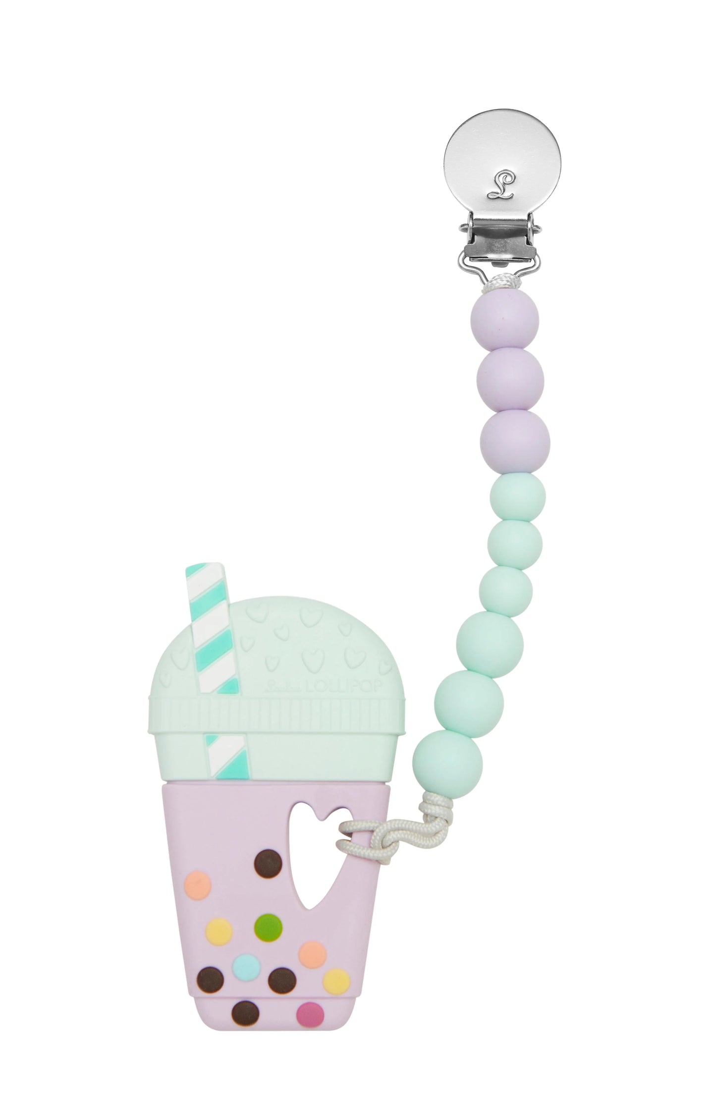 Silicone Pacifier Clip Teether Set