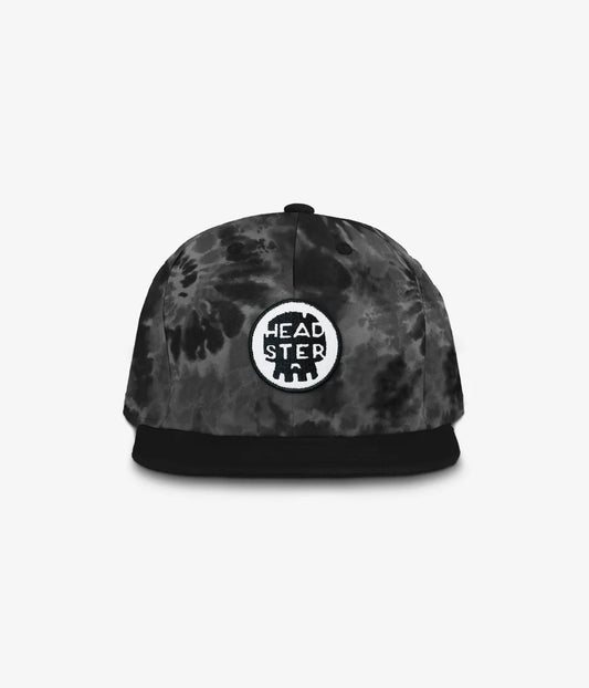 Headster- Tie Dye Black Snapback