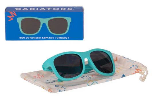 Babiator Sunglasses (Includes Microfiber Printed Bag) Totally Turquoise