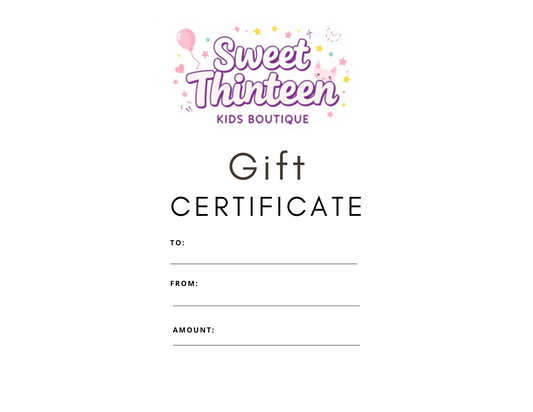 Vouchers-Gift Certificate