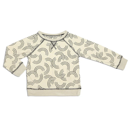 Bamboo Fleece Sweatshirt (Rainbow Toss)