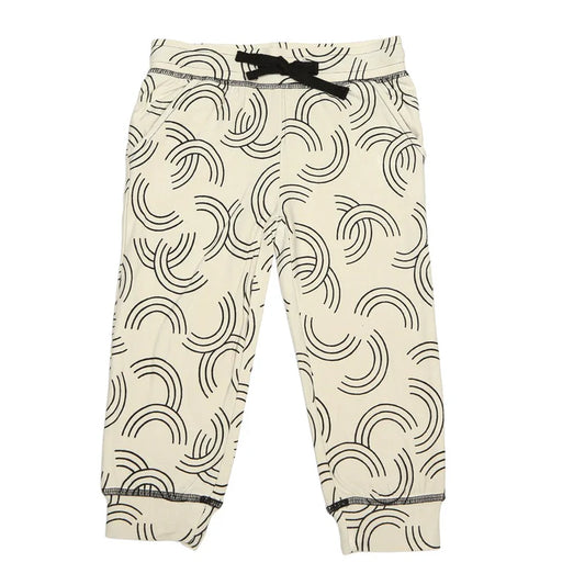 Bamboo Fleece Sweat Pants (Rainbow Toss)
