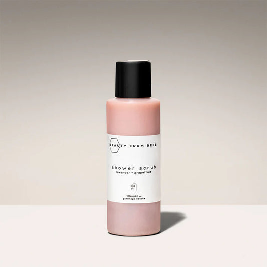 Beauty From Bees- Shower Scrub- Lavender Grapefruit