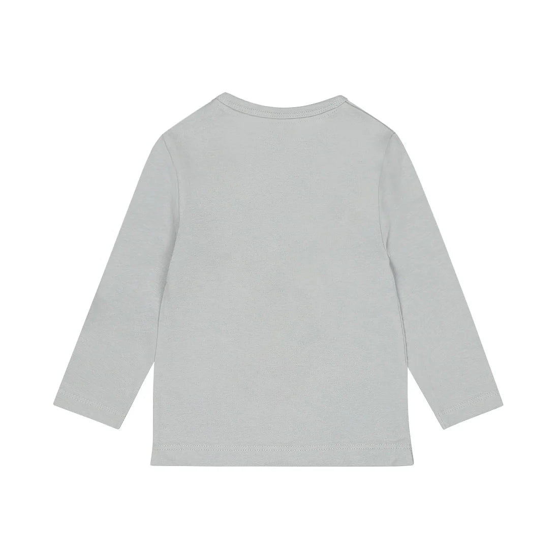 Dirkje boys' long-sleeved top in soft blue with chill print