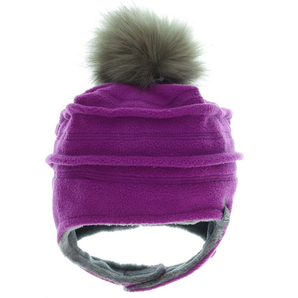 CaliKids- Fleece Hat with Removable Pompom