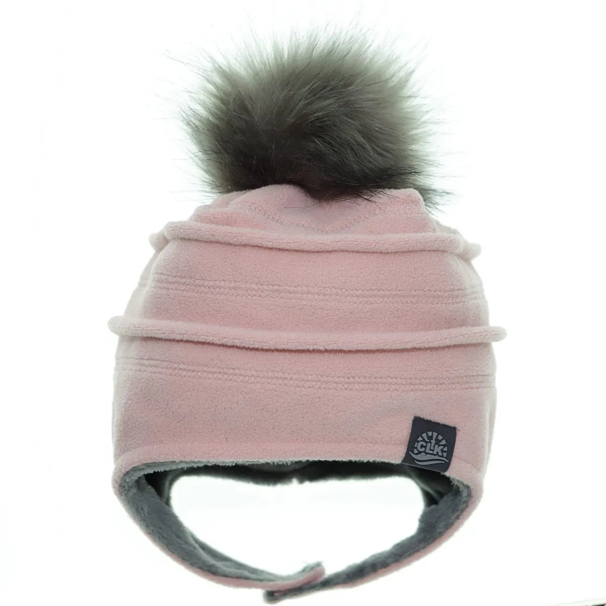 CaliKids- Fleece Hat with Removable Pompom